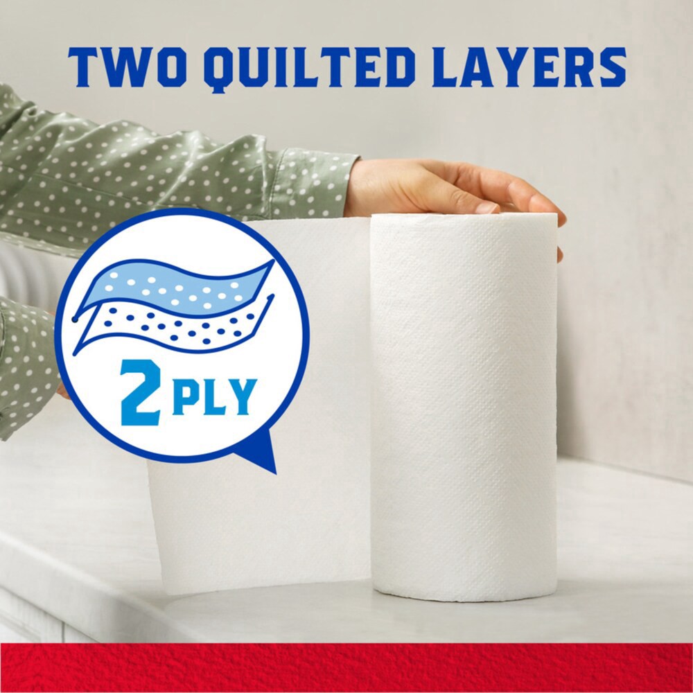 slide 2 of 4, Kroger Rugged + Reliable Double Plus Paper Towel Big Deal!, 12 ct
