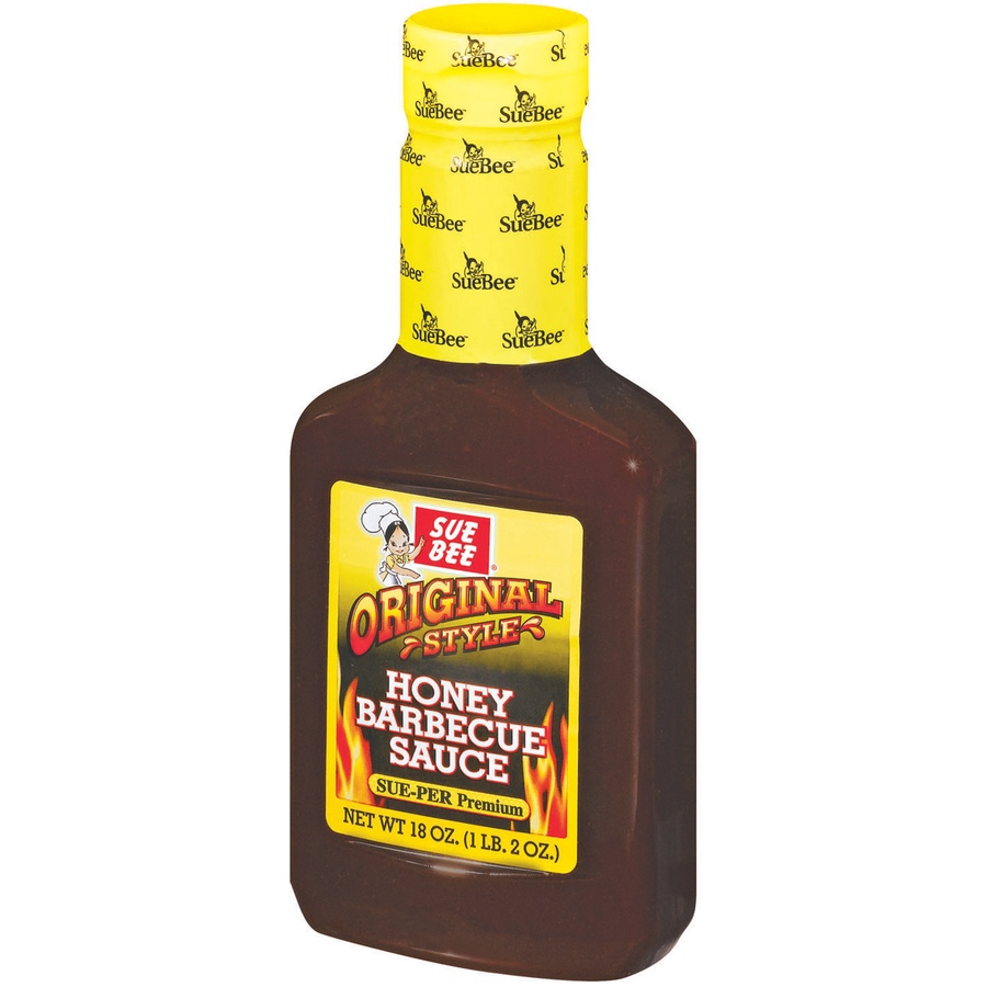 slide 3 of 3, Sue Bee Original Style Honey Barbecue Sauce, 18 oz