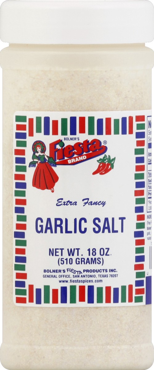 slide 2 of 3, Fiesta Garlic Salt, 18 oz