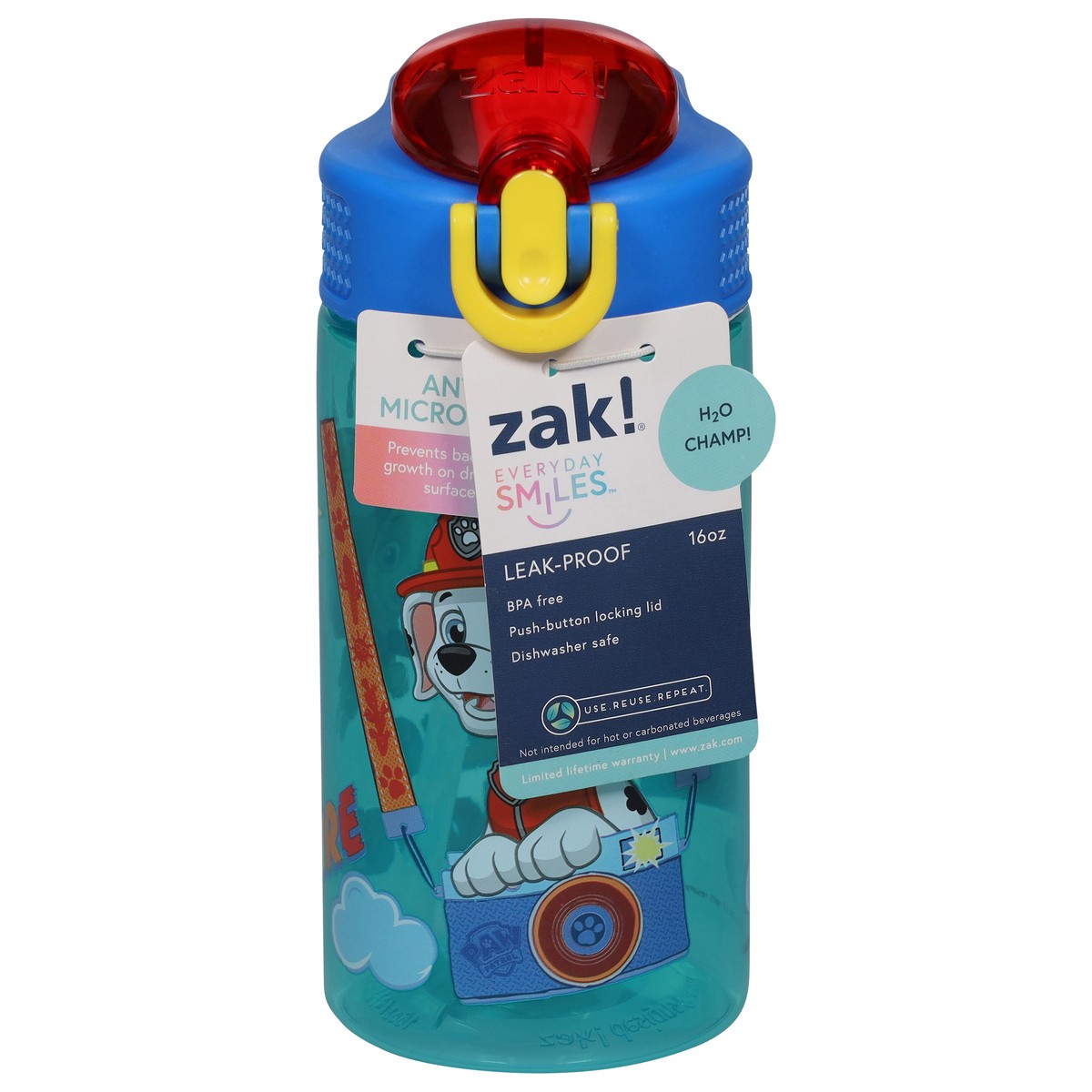 slide 2 of 11, Zak! Designs 16 Ounce Boy Palouse Water Bottle 1 ea, 1 ct