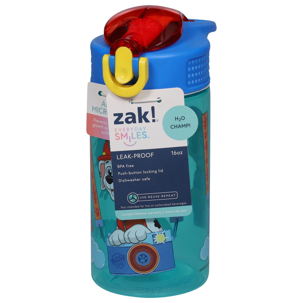 slide 6 of 11, Zak! Designs 16 Ounce Boy Palouse Water Bottle 1 ea, 1 ct