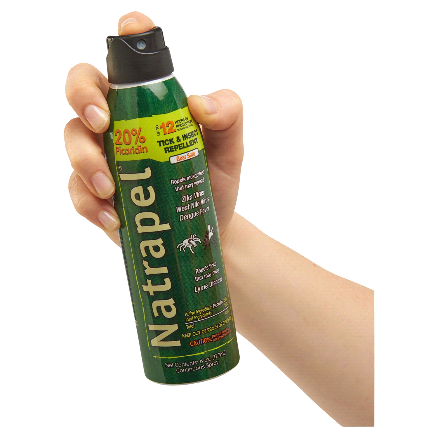 slide 2 of 3, Natrapel Tick & Insect Repellent 6 oz, 6 oz