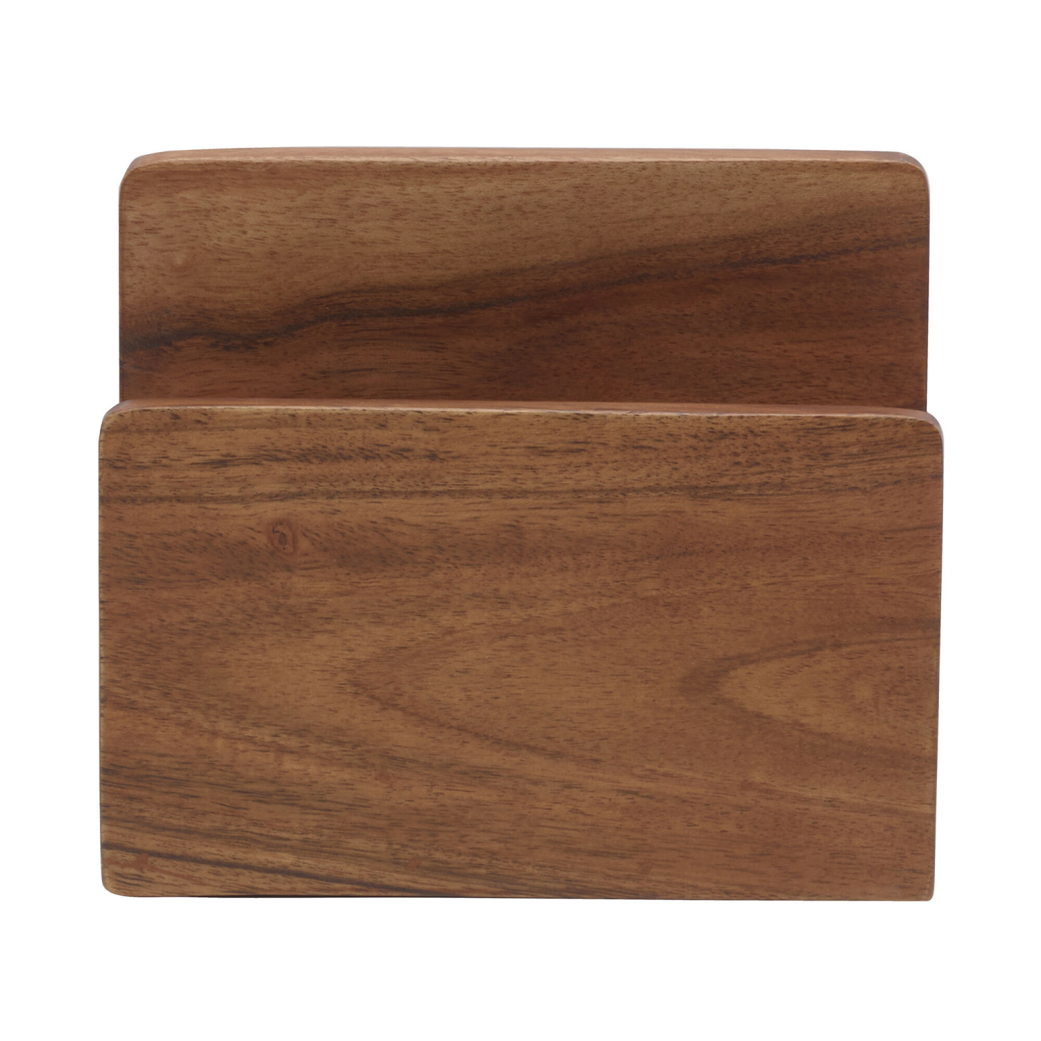 slide 2 of 2, Towle Living Acacia Wood Napkin Holder, 1 ct