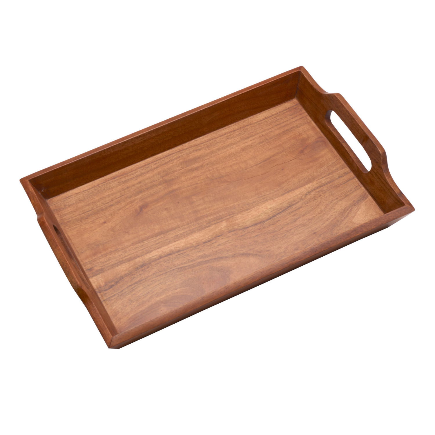 slide 2 of 2, Towle Living Wood Serving Tray with Handles, 1 ct