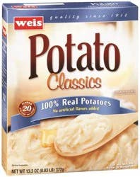 Weis Quality 100% Real Instant Mashed Potatoes - 13.3 oz
