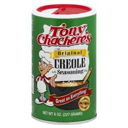 Tony Chachere's Original Creole Seasoning 8 oz