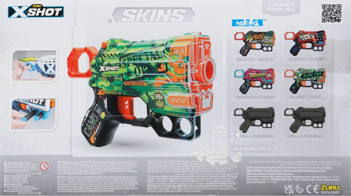 slide 6 of 6, X-Shot Zuru X-SHOT SKINS MENACE, 1 ct