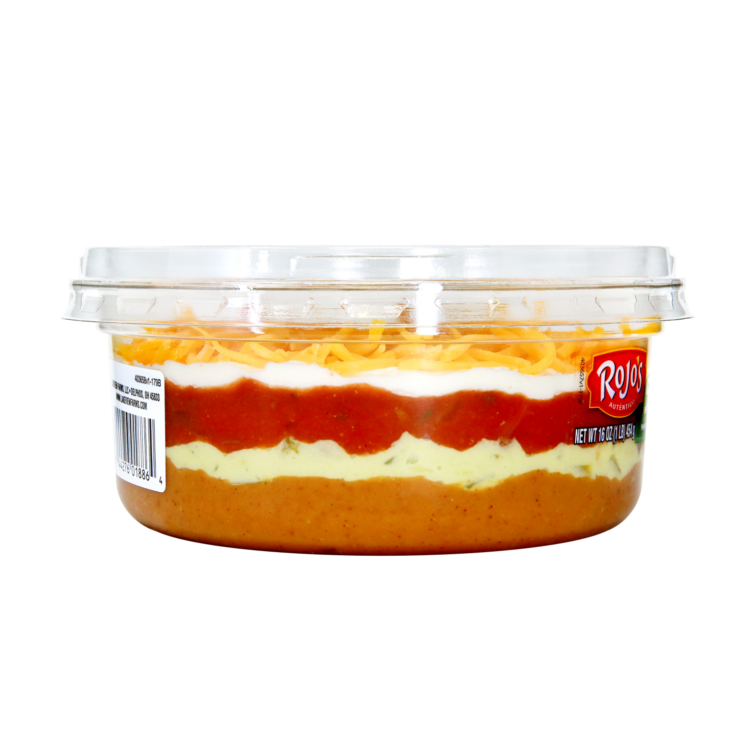 slide 2 of 5, Rojo's 5 Layer Dip 16 oz, 16 oz