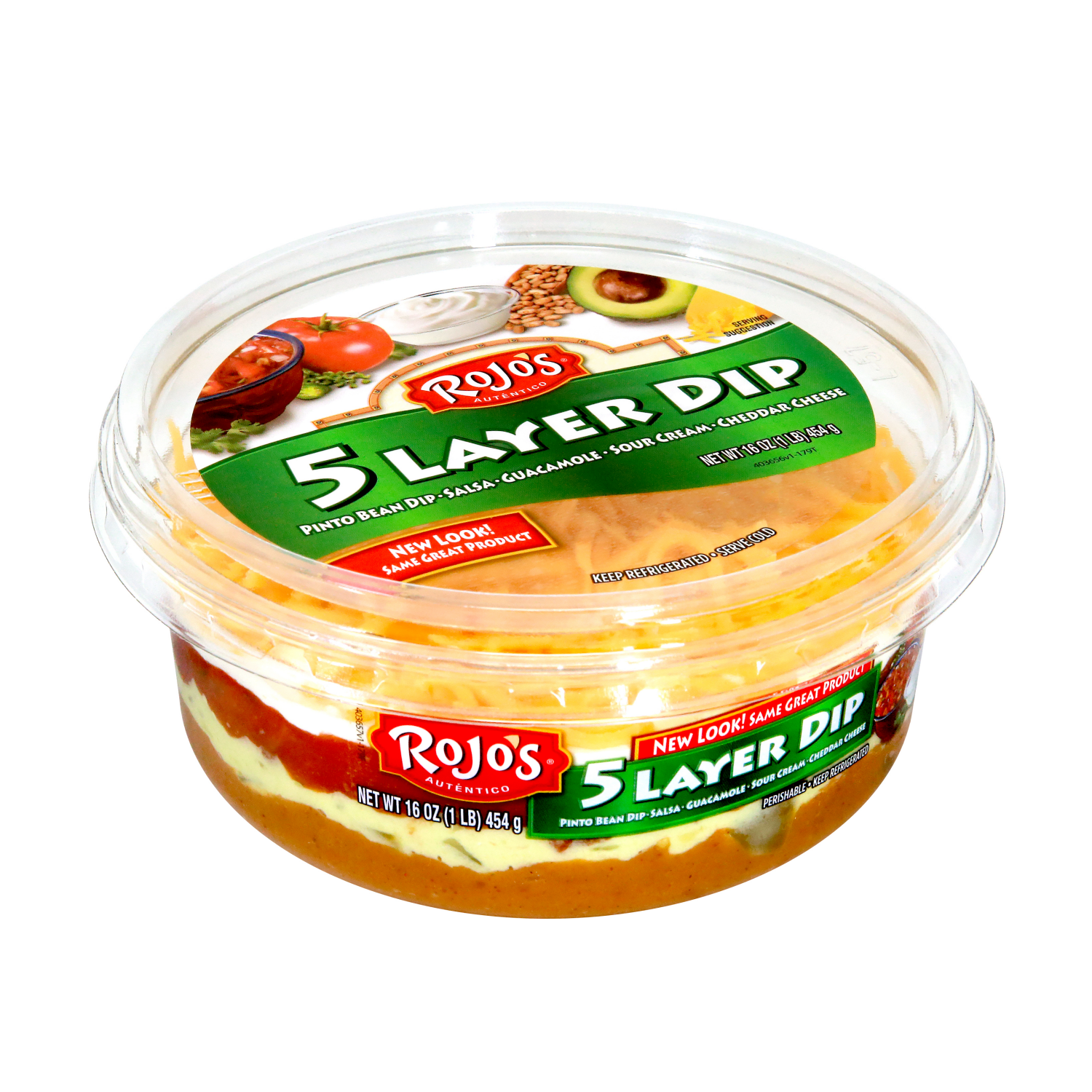 slide 4 of 5, Rojo's 5 Layer Dip 16 oz, 16 oz
