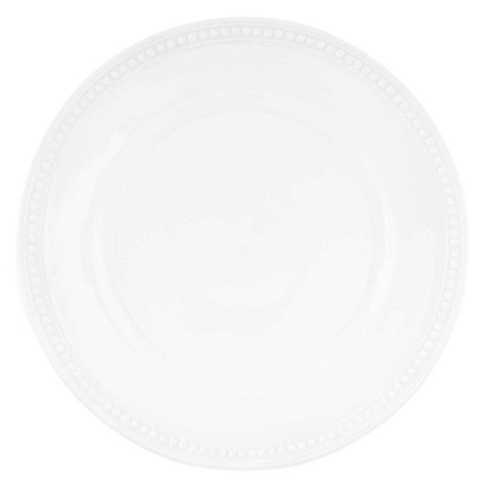 slide 1 of 1, Everyday Whiteby Fitz and Floyd Beaded Dinner Plate, 1 ct