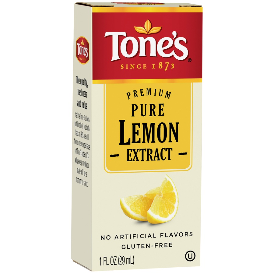 slide 2 of 2, Tone's Lemon Extract, 1 fl oz