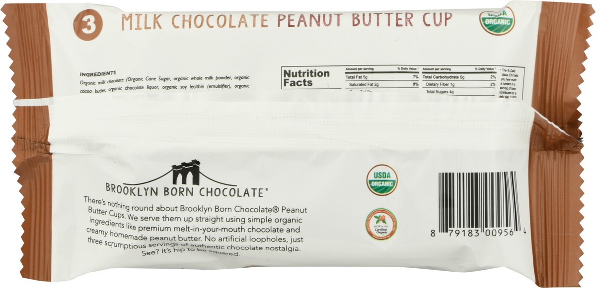 slide 6 of 12, Brooklyn Brewery Brooklyn Born Chocolate Milk Chocolate Peanut Butter Cup, 1.4 oz