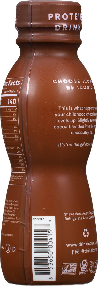 slide 5 of 9, ICONIC Chocolate Truffle Protein Drink 11.5 fl oz, 11.5 fl oz