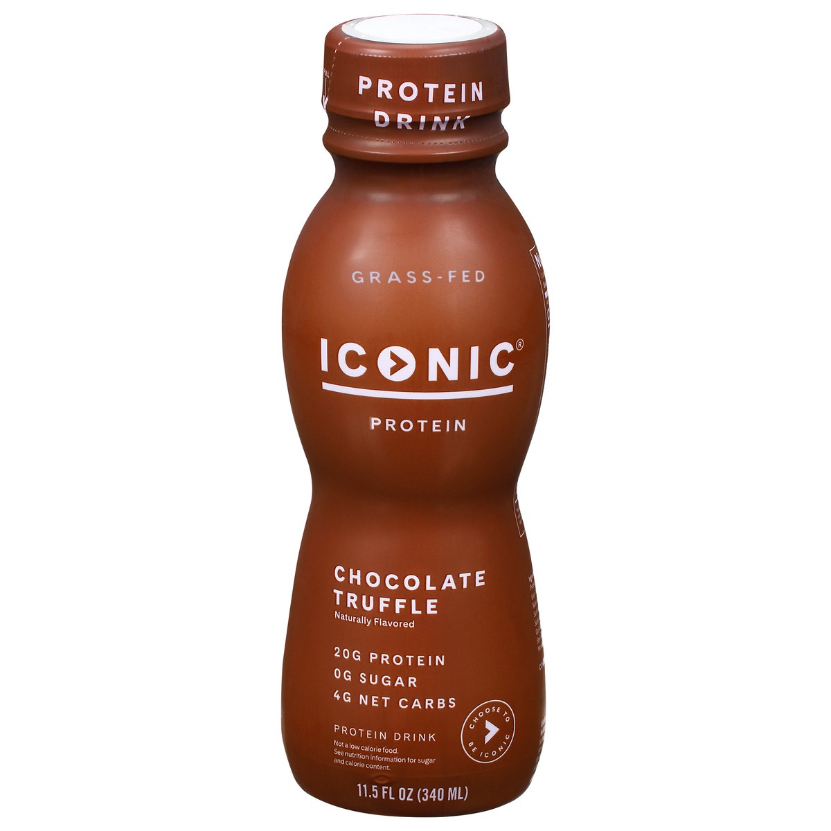 slide 1 of 9, ICONIC Chocolate Truffle Protein Drink 11.5 fl oz, 11.5 fl oz