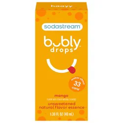 SodaStream Mango Bubly Drops 1.36 fl oz