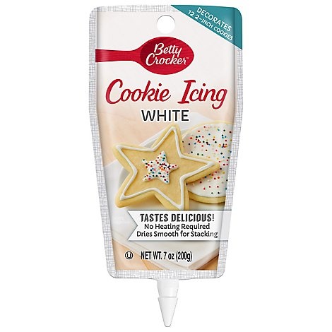 slide 1 of 1, Betty Crocker Decorating Icing Cookie White - 7 Oz, 7 oz