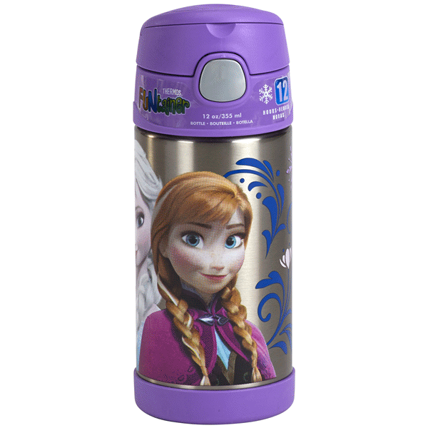 slide 1 of 1, Thermos FUNtainer Bottle Featuring Disney Frozen, 1 ct