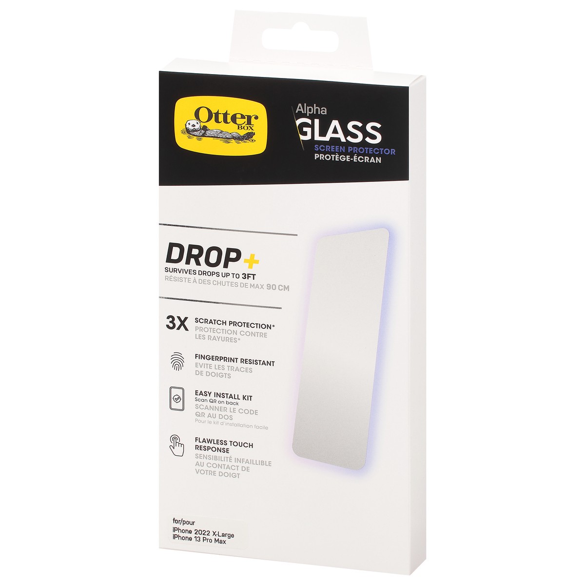 slide 4 of 9, OtterBox Alpha Glass Screen Protector 1 ea, 1 ct