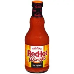 Frank's RedHot Hot Buffalo Wings Hot Sauce, 12 fl oz