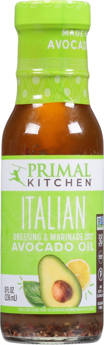 slide 4 of 9, Primal Kitchen Italian Dressing & Marinade 8 fl oz, 8 fl oz