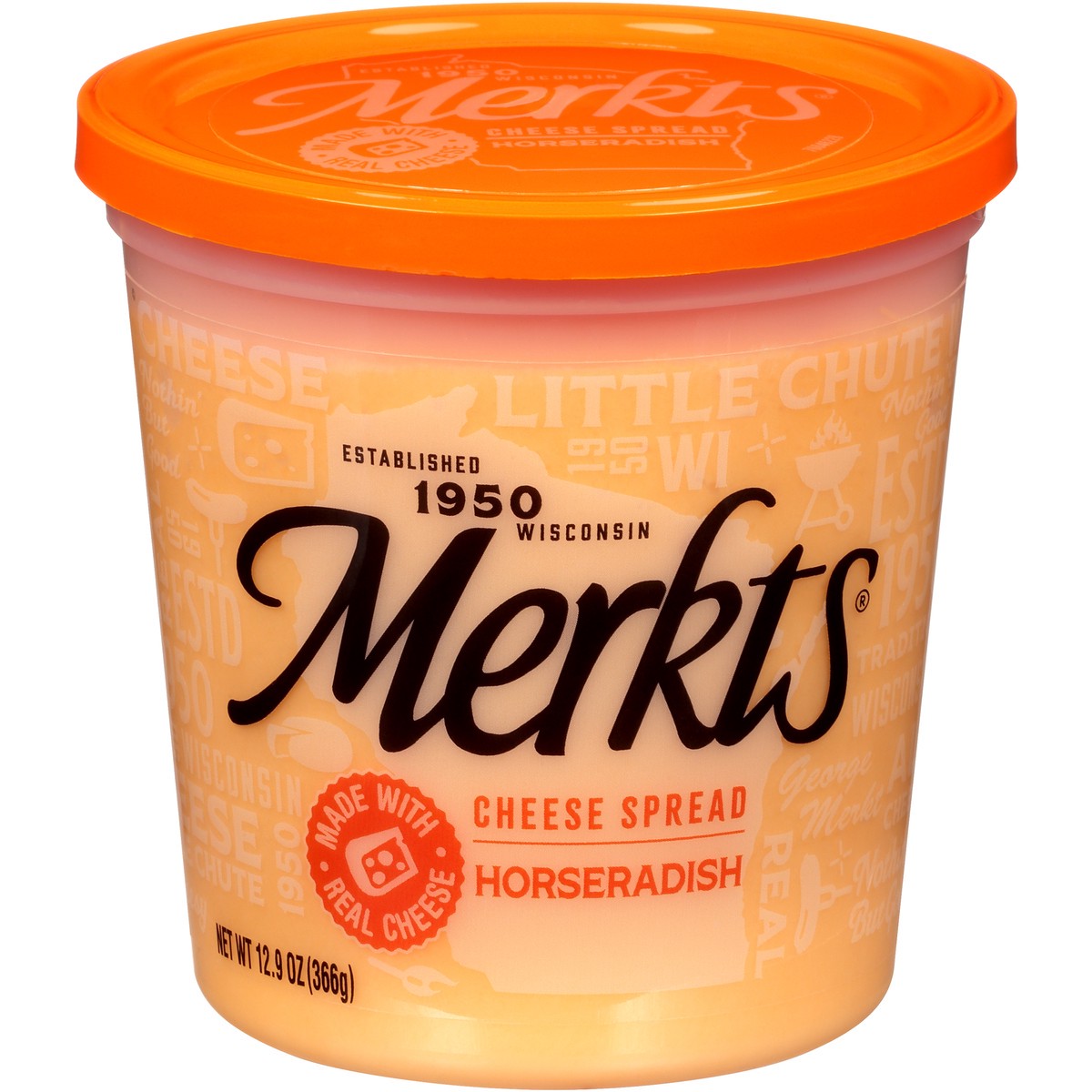 slide 1 of 4, Merkt's Spreadable Cheese, 14 oz