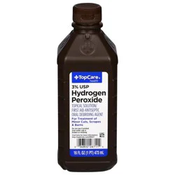 TopCare Health 3% USP Hydrogen Peroxide 16 fl oz