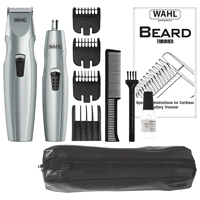 slide 7 of 9, Wahl Battery Mustache and Beard Trimmer Combo, 1 ct