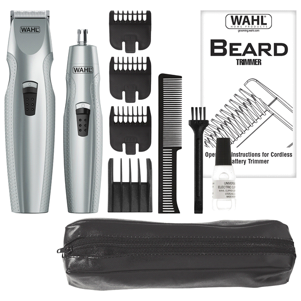 slide 8 of 9, Wahl Battery Mustache and Beard Trimmer Combo, 1 ct