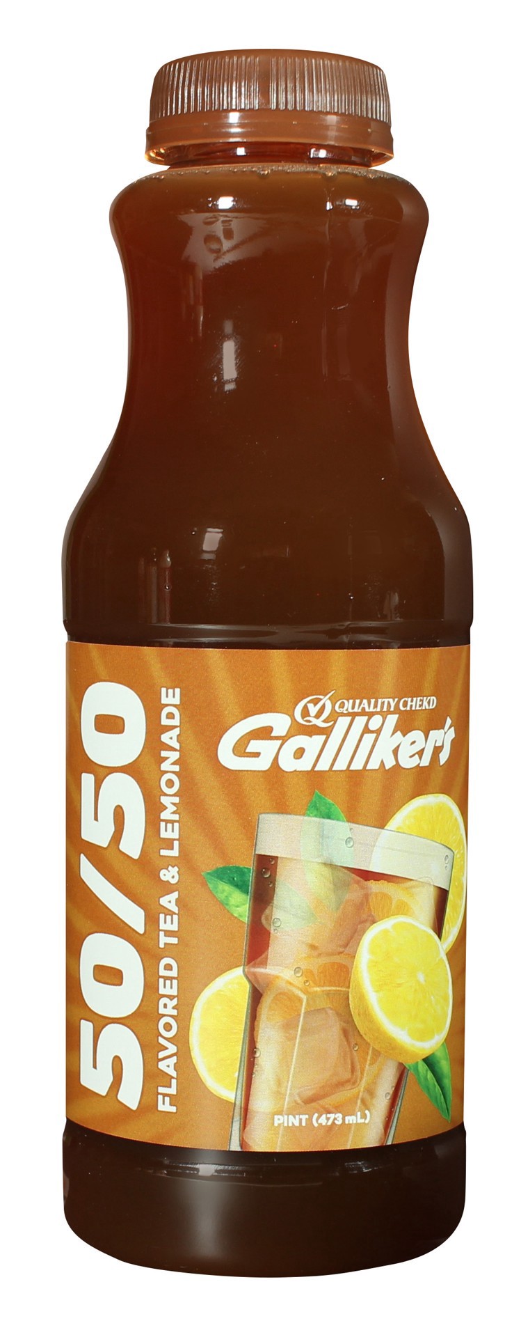 slide 1 of 1, Galliker's Half And Half, 16 oz