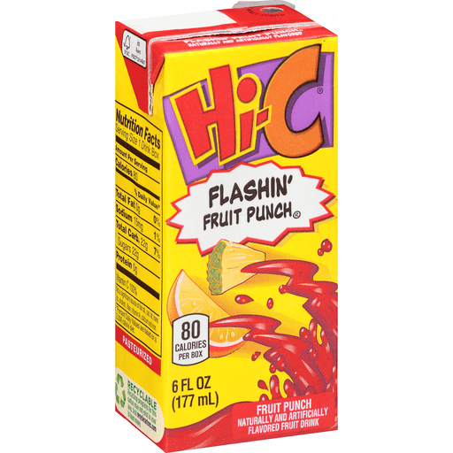 slide 1 of 1, Hi-C Flashin' Fruit Punch, 10 ct