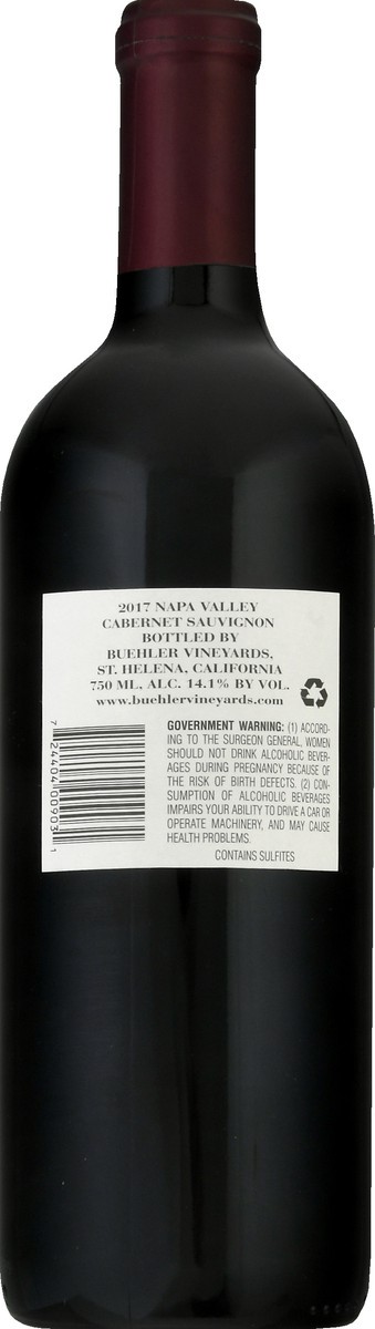 slide 5 of 11, Buehler Vineyards Napa Valley Cabernet Sauvignon 750 ml, 750 ml