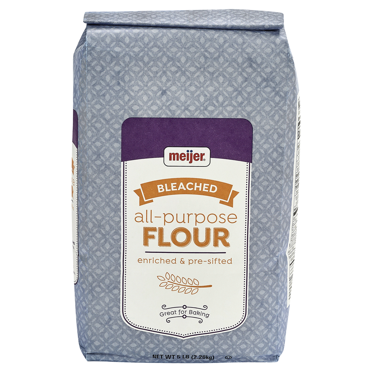 slide 1 of 9, Meijer All-Purpose Bleached Flour, 5 lb