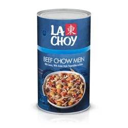 La Choy Beef Chow Mein with Sauce and Asian-Style Vegetables in Brine 28 oz