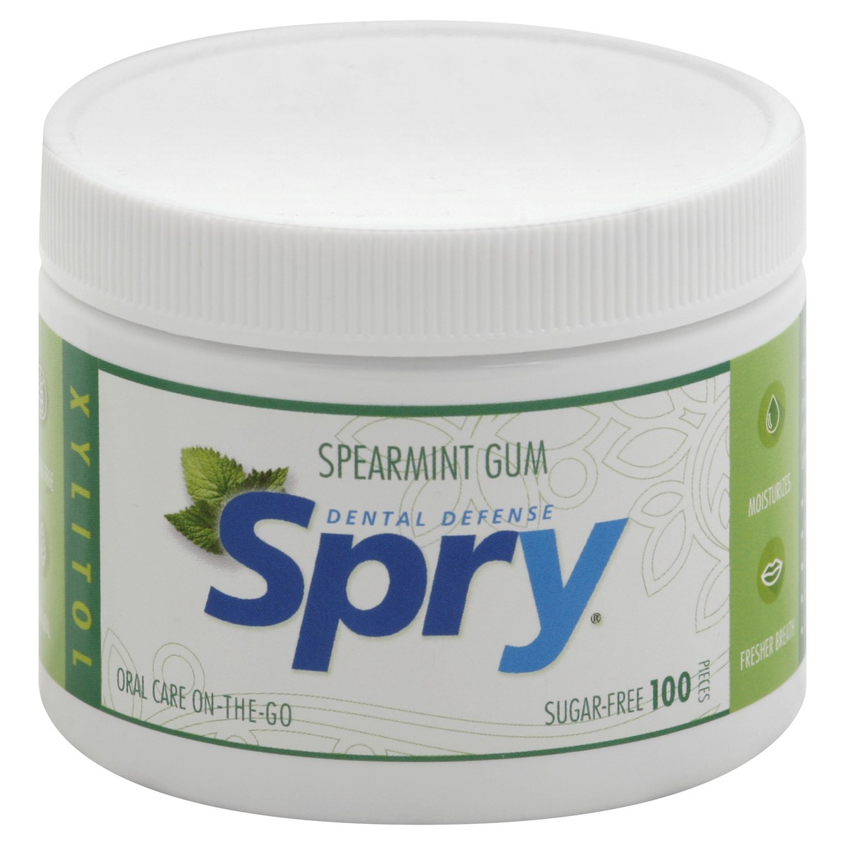 slide 6 of 8, Spry Gum 100 ea, 100 ct