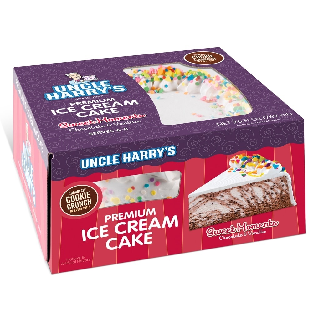 slide 1 of 1, Uncle Harry's Ice Cream Cake 60 oz, 60 oz