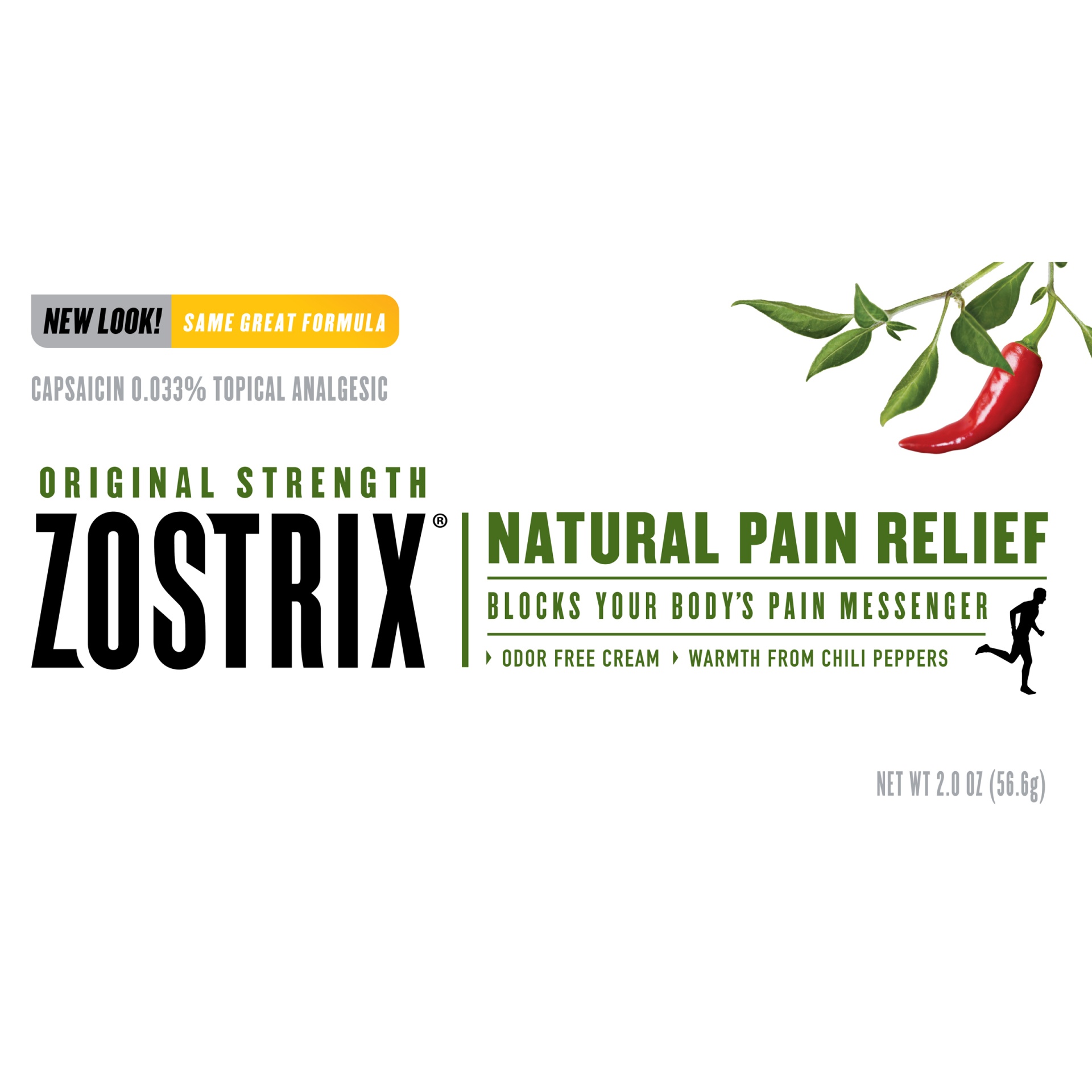 slide 6 of 6, Zostrix Original Strength Arthritis Pain Relief Cream, 2 oz