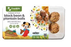 Franklin Farms Cuban-Style Black Bean & Plantain Balls, 9 Oz