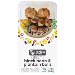Franklin Farms Cuban-Style Black Bean & Plantain Balls- 9 oz