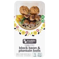 Franklin Farms Cuban-Style Black Bean & Plantain Balls- 9 oz