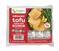 Franklin Farms Organic Tofu Super Firm Grilled 16 oz.
