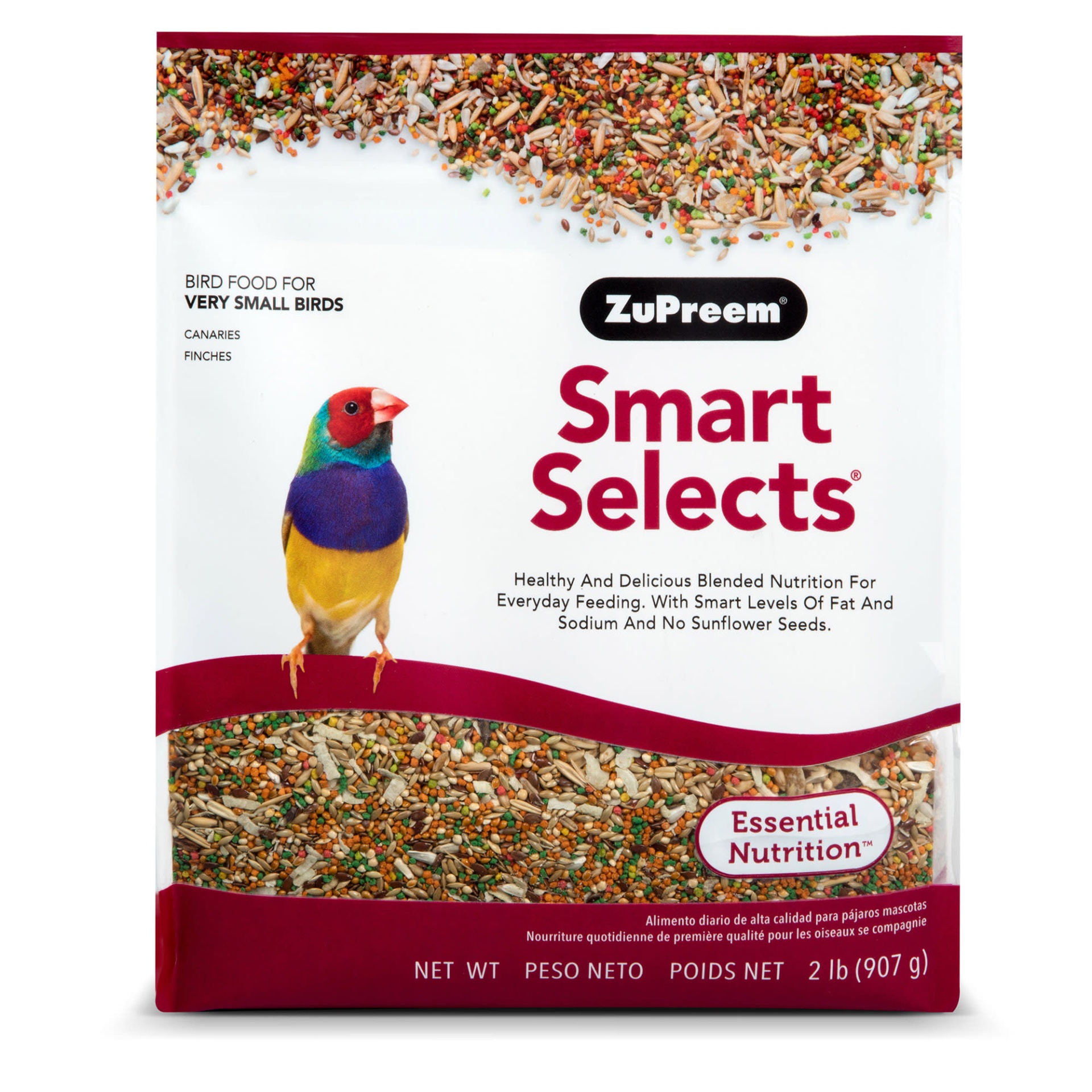 slide 1 of 1, ZuPreem Smart Selects Blend Canary & Finch, 2lbs., 2 lb