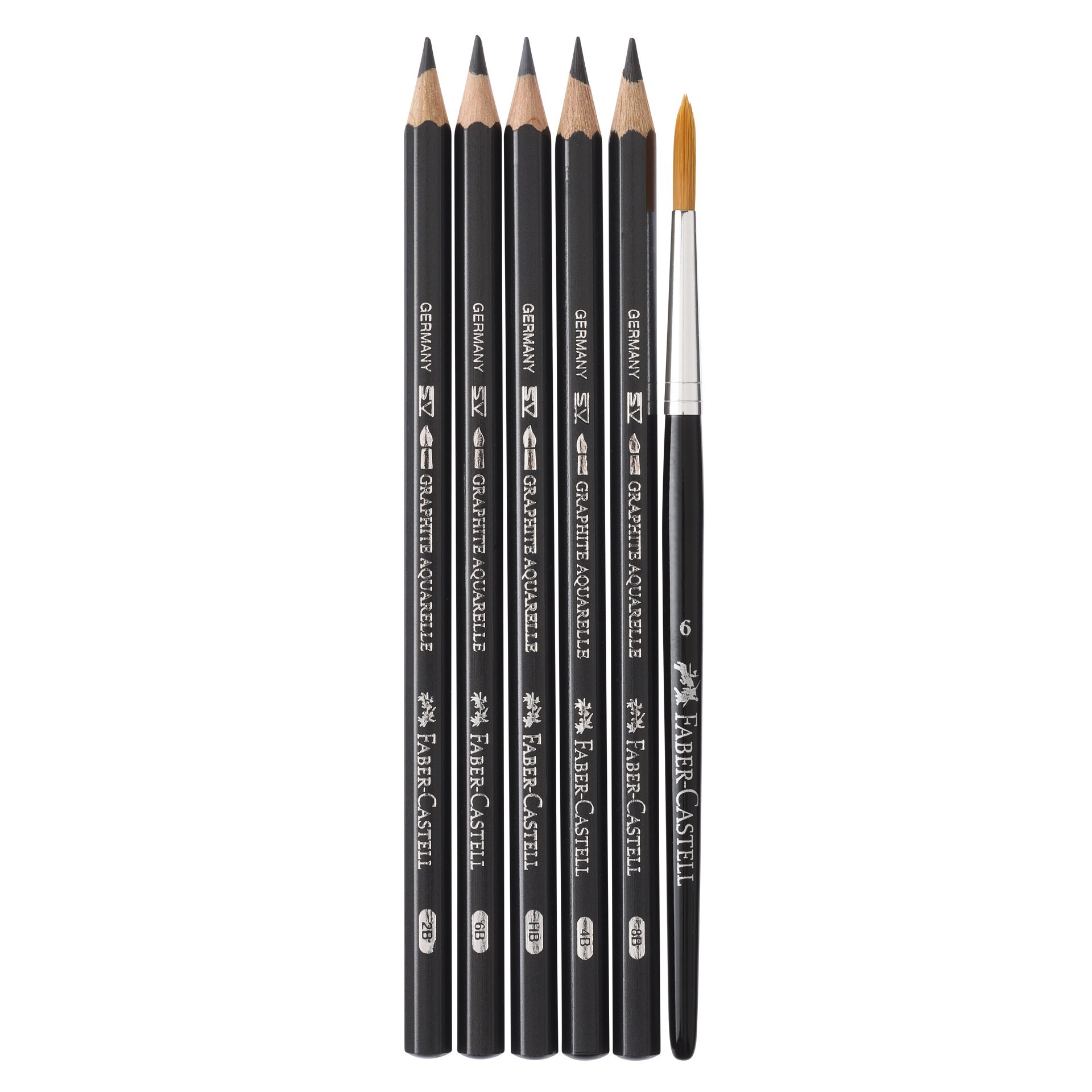 slide 3 of 3, Faber-Castell Graphite Aquarelle Set, 1 ct