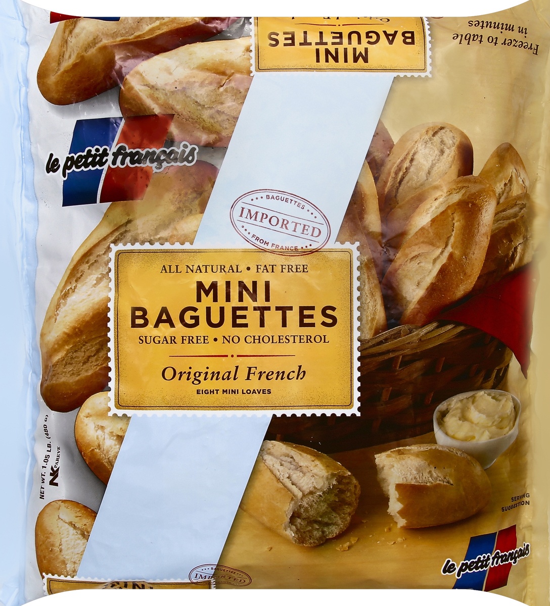 Le Petit Francais Mini French Original Baguettes 8 ea 8 ct Shipt