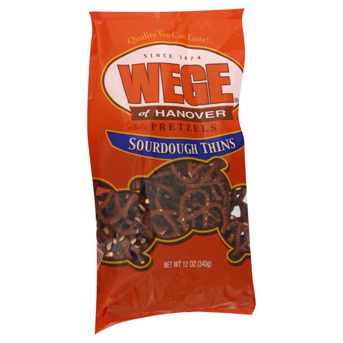 slide 7 of 13, Wege of Hanover Sourdough Thins Pretzels 12 oz, 12 oz