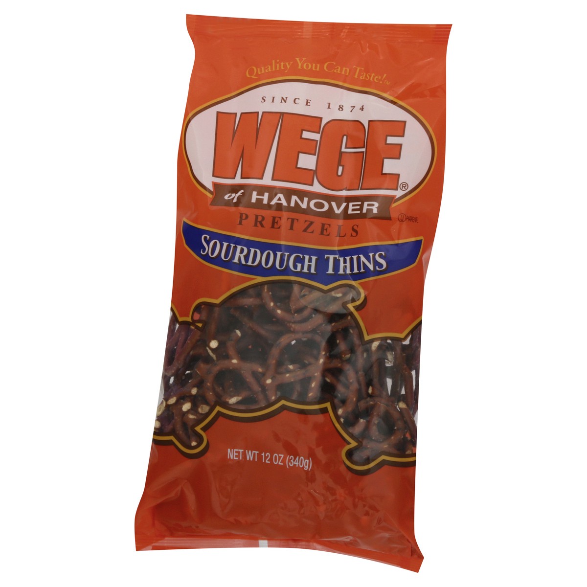 slide 4 of 13, Wege of Hanover Sourdough Thins Pretzels 12 oz, 12 oz