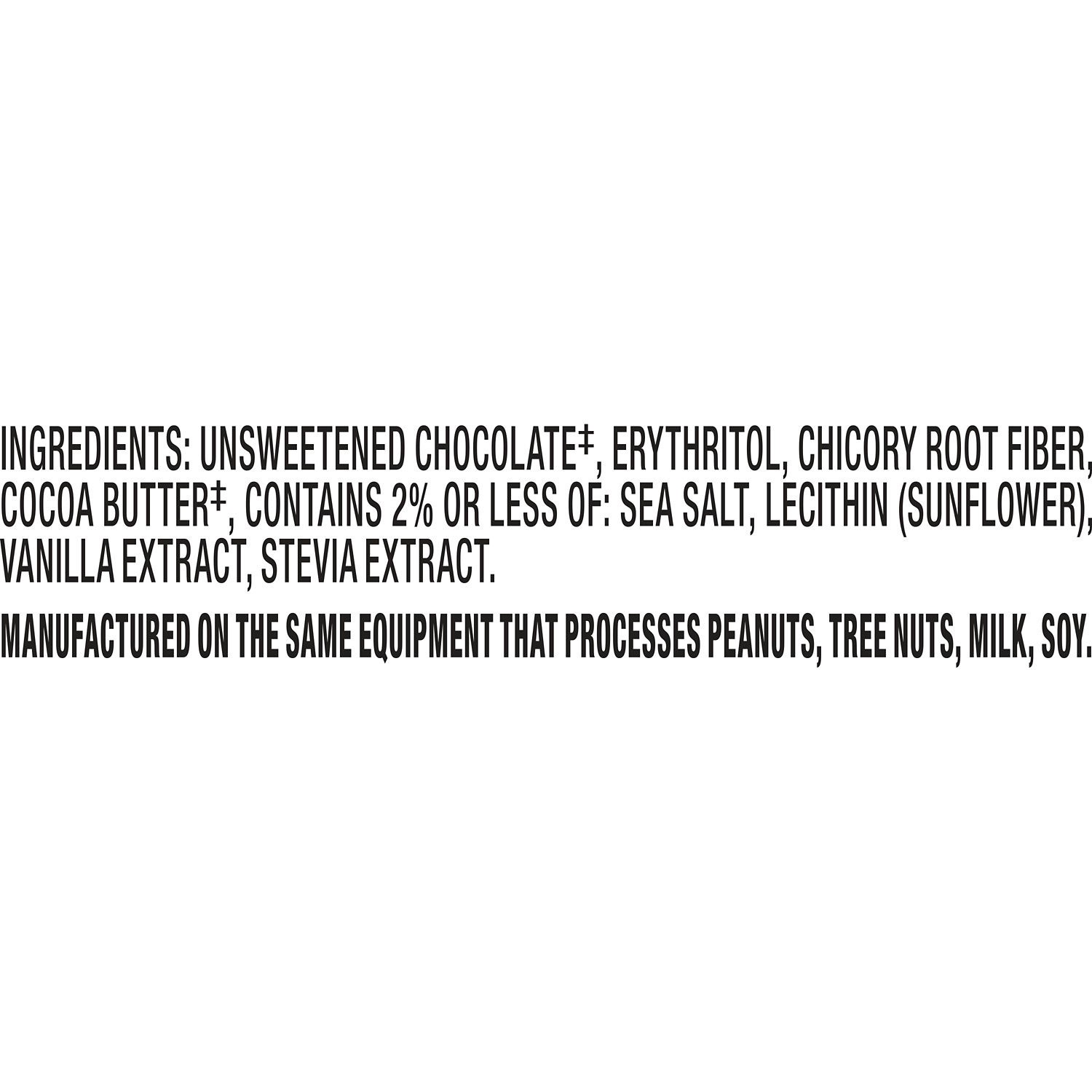 slide 2 of 4, LILY'S Sea Salt Extra Dark Chocolate Style No Sugar Added, Sweets Bar, 2.8 oz, 2.8 oz