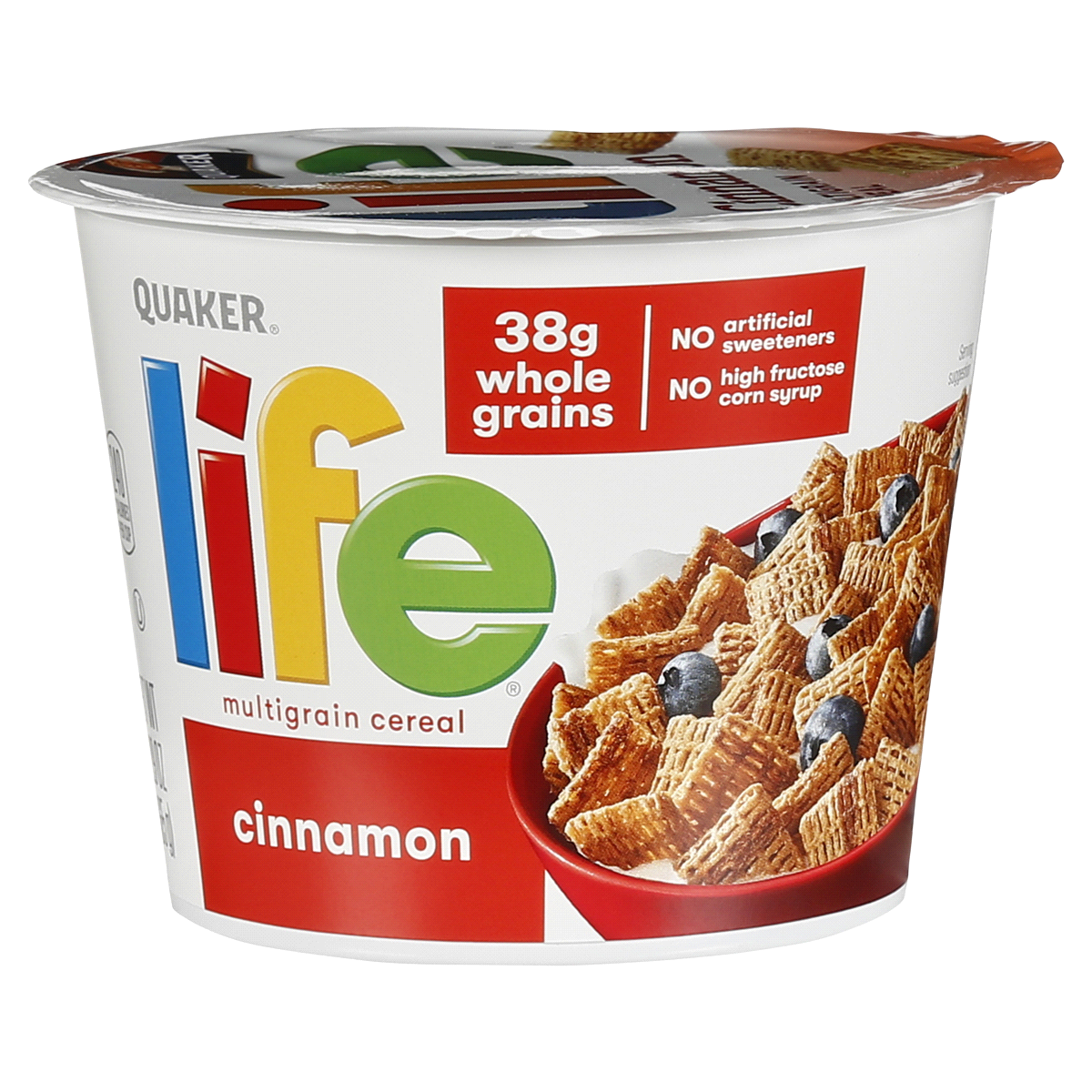 slide 1 of 4, Quaker Life Multigrain Cereal Cinnamon 2.29 Oz, 2.29 oz