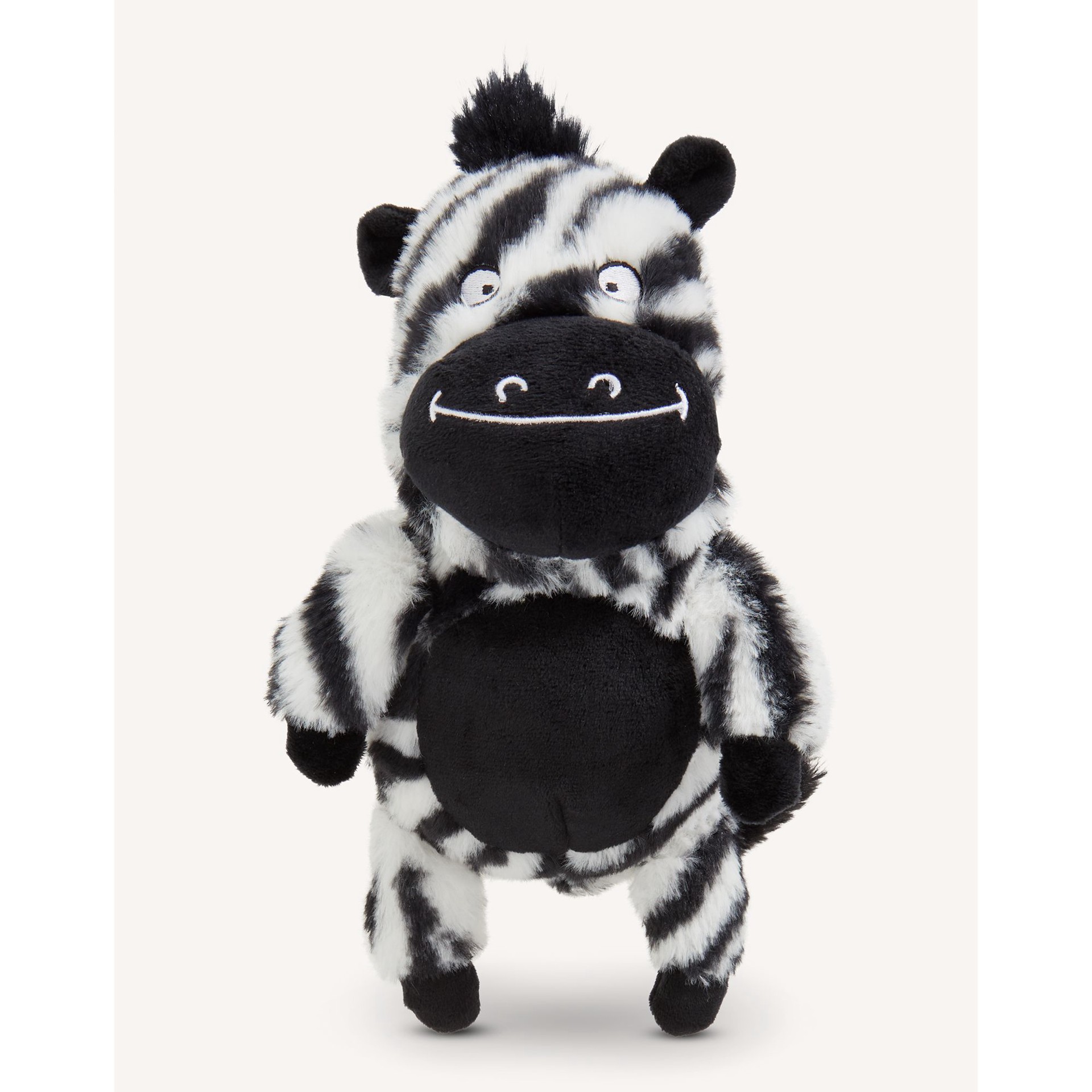 slide 1 of 1, Joyhound Crazy Comfy Extra Squishy Plush Zebra Dog Toy - Squeaker, Crinkle, 1 ct