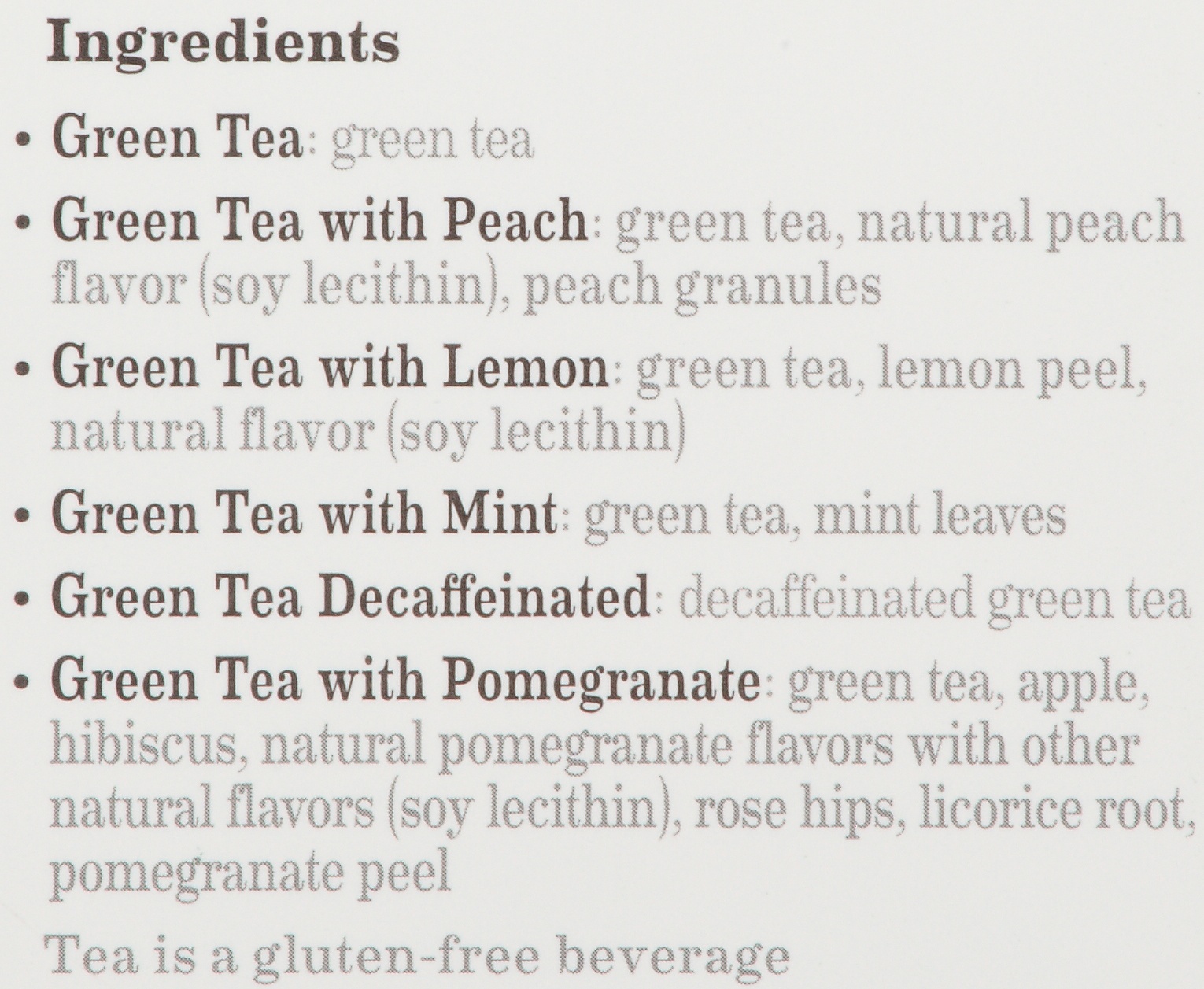 slide 6 of 7, Bigelow Assorted Green Teas- 0.89 oz, 0.89 oz