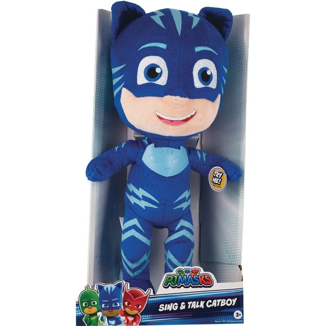 slide 1 of 1, PJ Masks Sing and Talk Plush Assorted Items, 1 ct